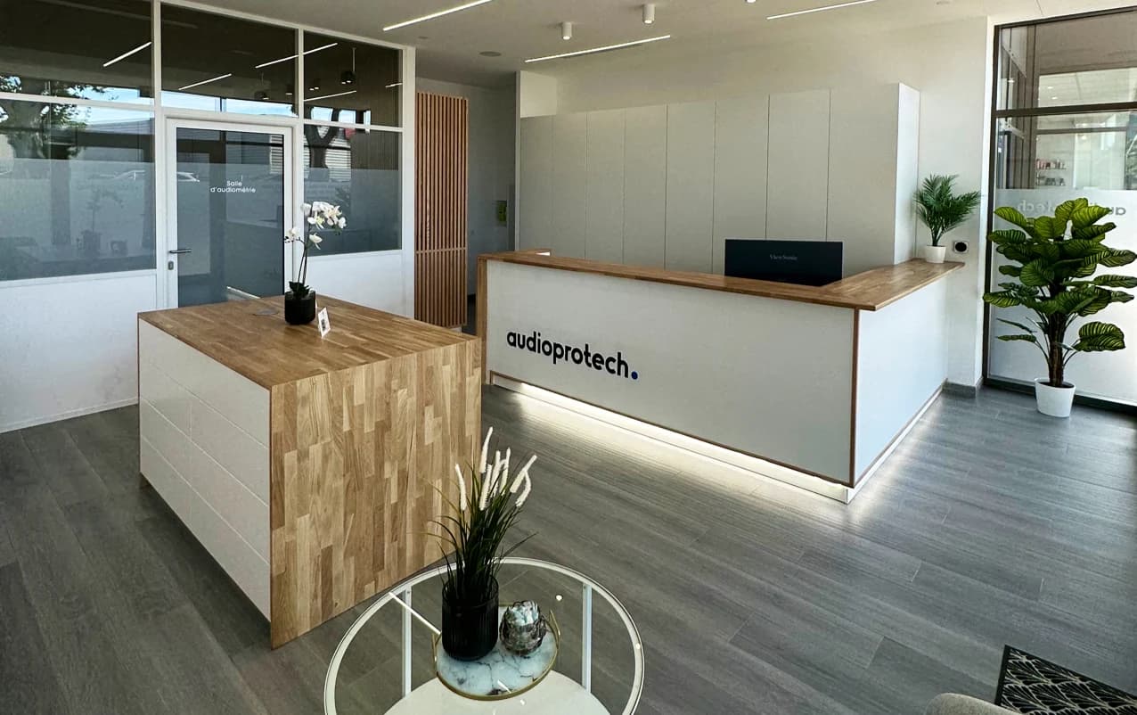 Accueil du centre Audioprotech à Castelnau-le-Lez